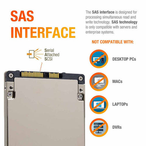 Seagate 1200 SSD ST400FM0053 400GB SAS 12Gb/s MLC High Endurance 10DWPD 2.5in Refurbished SSD
