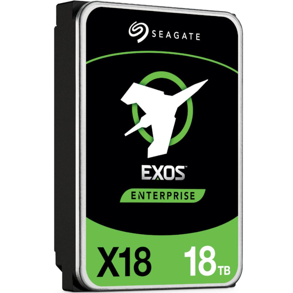 Seagate Exos X18 ST18000NM004J 18TB 7.2K RPM SAS 12Gb/s 3.5in Hard Drive