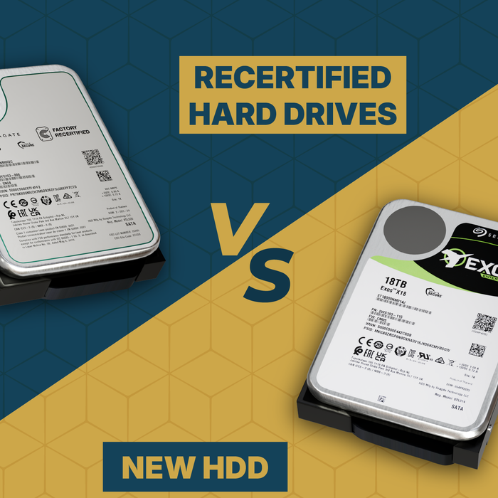 New vs. Recertified Hard Drives: A Comprehensive Comparison