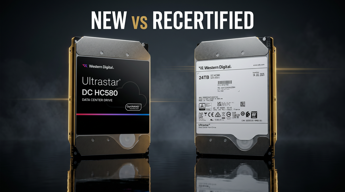 VSフェニックス HDD New vs. Recertified Hard Drives: A Comprehensive Comparison