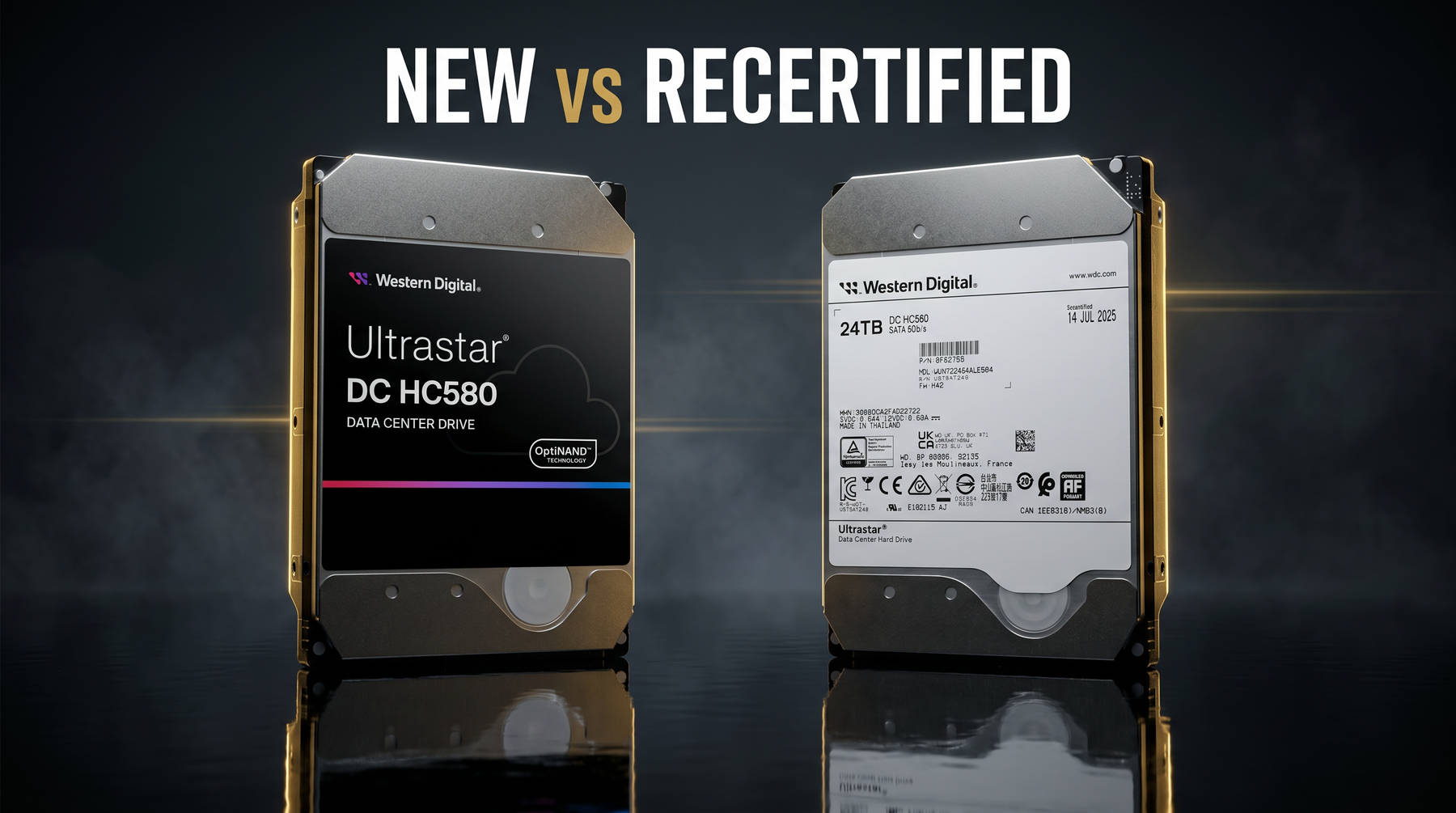 New vs. Recertified Hard Drives: A Comprehensive Comparison