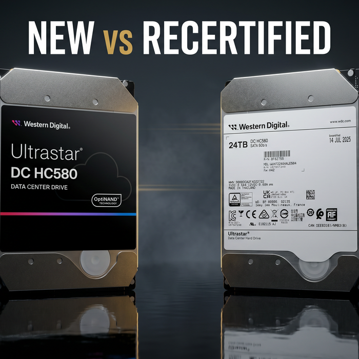 New vs. Recertified Hard Drives: A Comprehensive Comparison