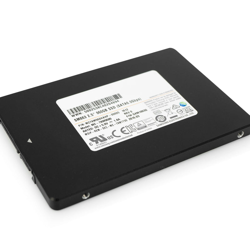 Samsung SM863 MZ7KM960HAHP 960GB MLC SATA 6Gb/s 2.5" SSD