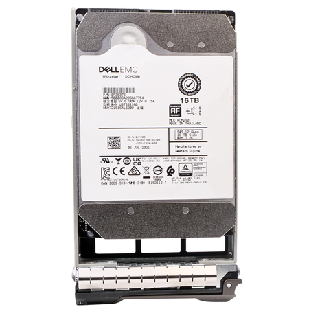 Dell G13 0VF206 16TB 7.2K RPM SAS 12Gb/s 512e 256MB 3.5in HDD