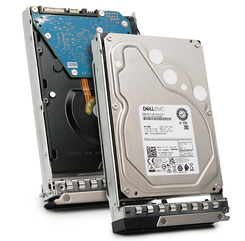 Dell G14 0W2M9N 4TB 7.2K RPM SATA 6Gb/s 512n 3.5in Refurbished HDD