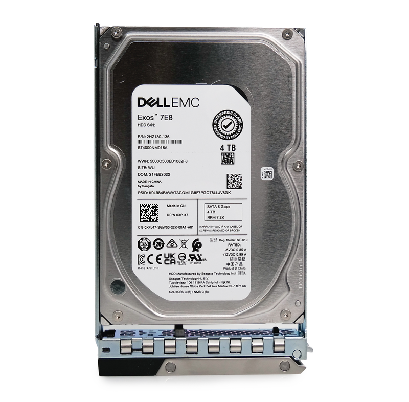 Dell G14 0XPJ47 4TB 7.2K RPM SATA 6Gb/s 512n 3.5in Hard Drive