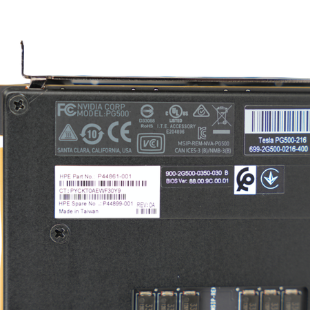 NVIDIA/HP Tesla V100  PG500-216 32GB HBM2 PCIe 3.0 x16 Refurbished Data Center AI Deep Learning HPC Accelerator GPU