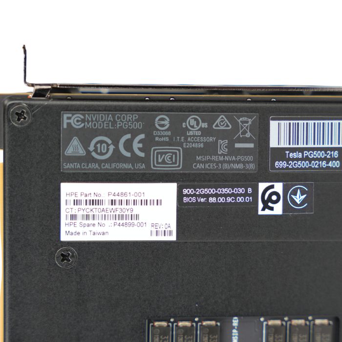 NVIDIA/HP Tesla V100  PG500-216 32GB HBM2 PCIe 3.0 x16 Refurbished Data Center AI Deep Learning HPC Accelerator GPU