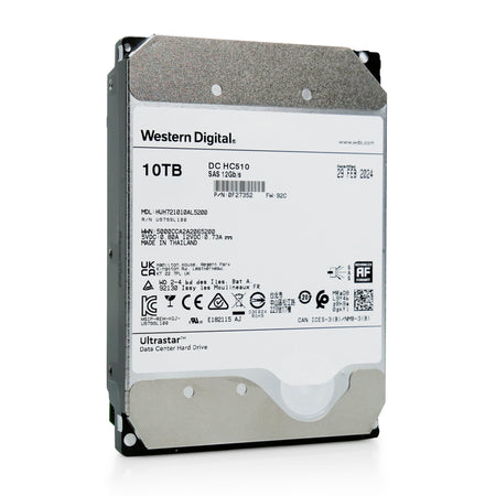 HGST Ultrastar He10 HUH721010AL5200 0F27352 10TB 7.2K RPM SAS 12Gb/s 512e 256MB 3.5" ISE Hard Drive