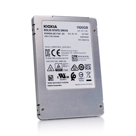 Dell/Kioxia HK6-DC KHK6XLSE1T92 1.92TB SATA 6Gb/s 3D TLC 2.5in Refurbished SSD