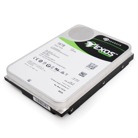 Seagate Exos X16 ST16000NM000G 16TB 7.2K RPM SATA 6Gb/s 512e/4Kn Power Disable Feature 3.5in Refurbished HDD