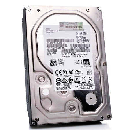 HP Generation 10 P01106-001 8TB 7.2K RPM SAS 12Gb/s 512e 3.5in Refurbished HDD
