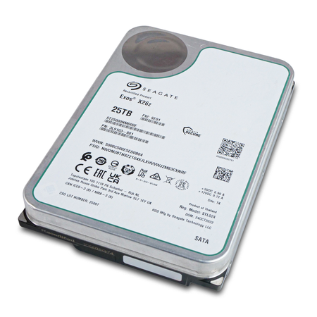 Seagate Exos X26Z ST25000NM000E 25TB 7.2K RPM SATA 6Gb/s 512e Host Managed SMR 3.5in Recertified Hard Drive