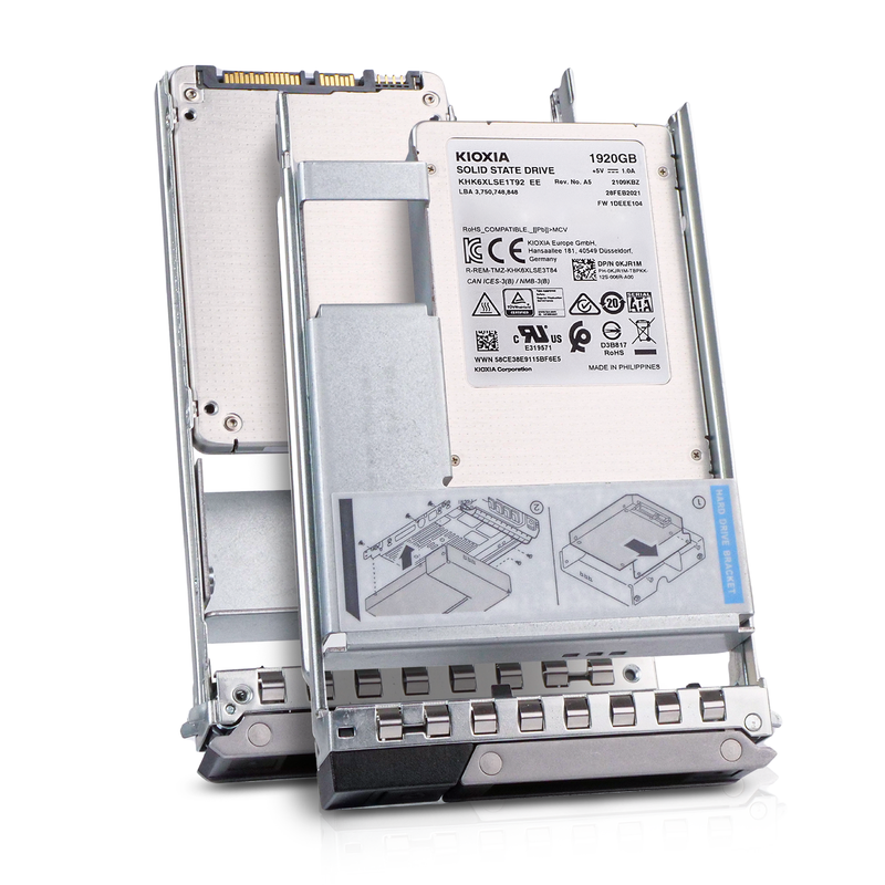 Dell G14 400-ASZK 1.92TB 0.6 DWPD SATA 6Gb/s 3D TLC Hybrid 3.5in Refurbished SSD