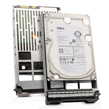 Dell G13 0M40TH 8TB 7.2K RPM SAS 12Gb/s 512e 256MB 3.5in Enterprise Hard Drive, combine angled view