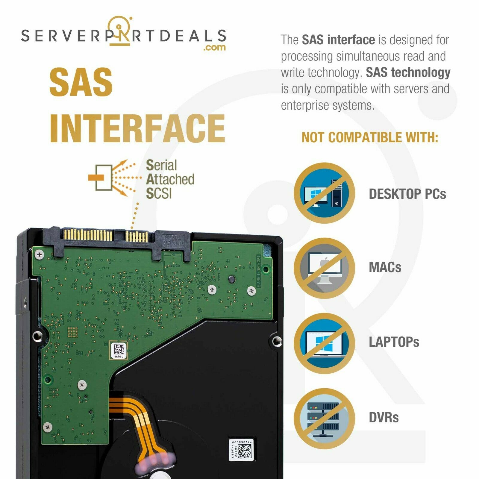 Seagate Exos X18 ST18000NM005J 18TB 7.2K RPM SAS 12Gb/s 512e SED 3.5in Hard Drive - SAS Interface