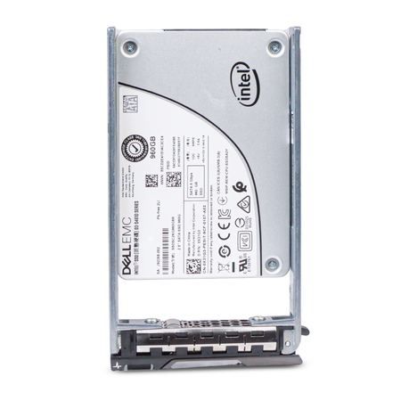 Dell G13 0X31G3 960GB 3 DWPD SATA 6Gb/s 3D TLC 2.5in Mixed Use Solid State Drive, front view