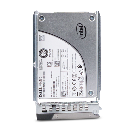 Dell G14 0X31G3 960GB 3 DWPD SATA 6Gb/s 3D TLC 2.5in Mixed Use Solid State Drive, front view