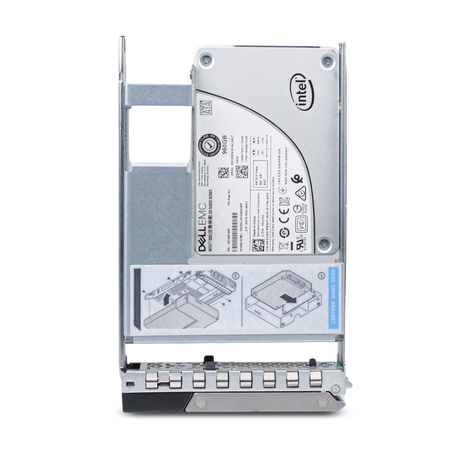 Dell G14 Hybrid 0X31G3 960GB 3 DWPD SATA 6Gb/s 3D TLC 2.5in Mixed Use Solid State Drive, front view