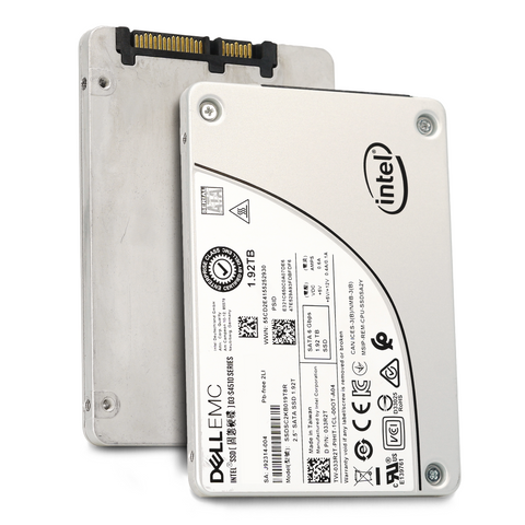 Dell S4510 33R2T SSDSC2KB019T8R 1.92TB SATA 6Gb/s 1DWPD Read Intensive 2.5in Refurbished SSD Brand	Dell Series	S4510 Model Number	33R2T Part Number	SSDSC2KB019T8R Form Factor	2.5" Capacity	1.92TB Interface	SATA 6Gb/s Spindle Speed	SSD