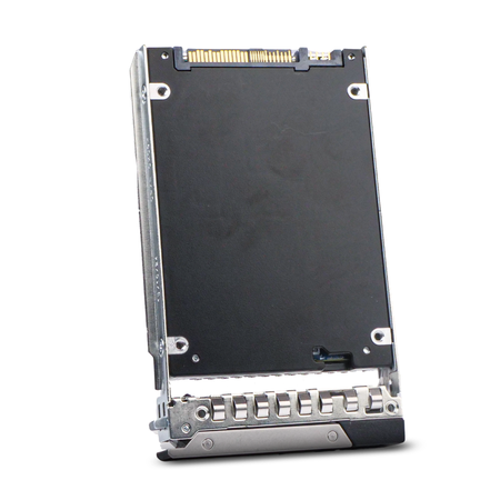 Dell G14 0N85XX 3.84TB 1 DWPD SAS 12Gb/s 3D TLC 2.5in Solid State Drive, back angled view