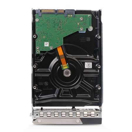 Dell G14 J7W80 8TB 7.2K RPM SATA 6Gb/s 512e 256MB 3.5in Hard Drive, back view