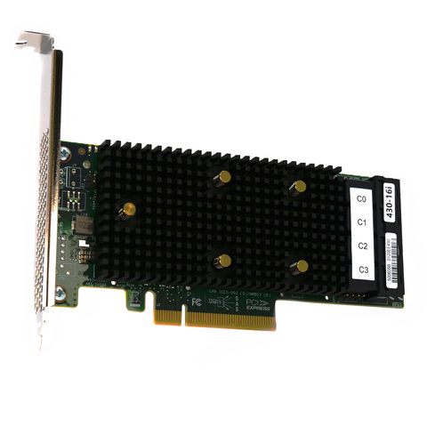 Lenovo 9400 Series 430-16i 4x Internal SAS/SATA/NVME Ports PCIe x8 9400-16i Full Height/Low Profile HBA