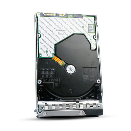 Dell G14 0HNHWC 16TB 7.2K RPM SAS 12Gb/s 512e 3.5in Enterprise HDD, back angled view