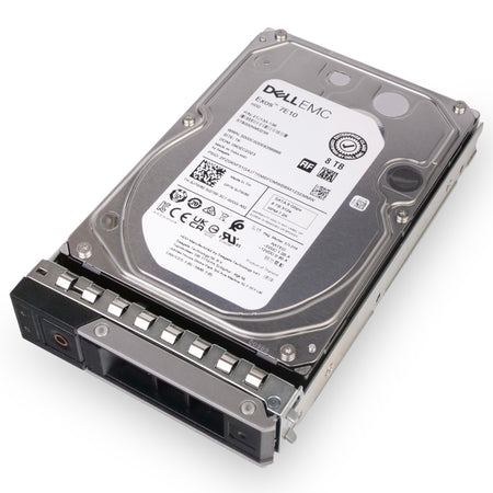 Dell G14 J7W80 8TB 7.2K RPM SATA 6Gb/s 512e 256MB 3.5in Hard Drive, front bottom view