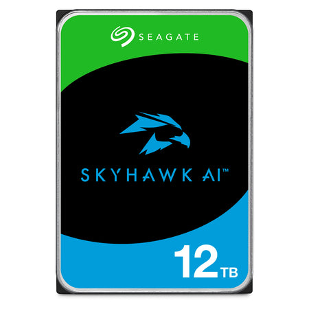 Seagate SkyHawk AI ST12000VE0007 12TB 7.2K RPM SATA 6Gb/s 512e 3.5in Refurbished HDD