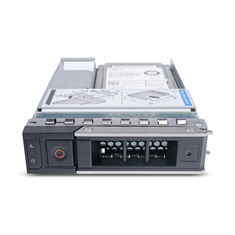 Dell G14 0N85XX 3.84TB 1 DWPD SAS 12Gb/s 3D TLC 2.5in Hybrid Solid State Drive, front bottom view