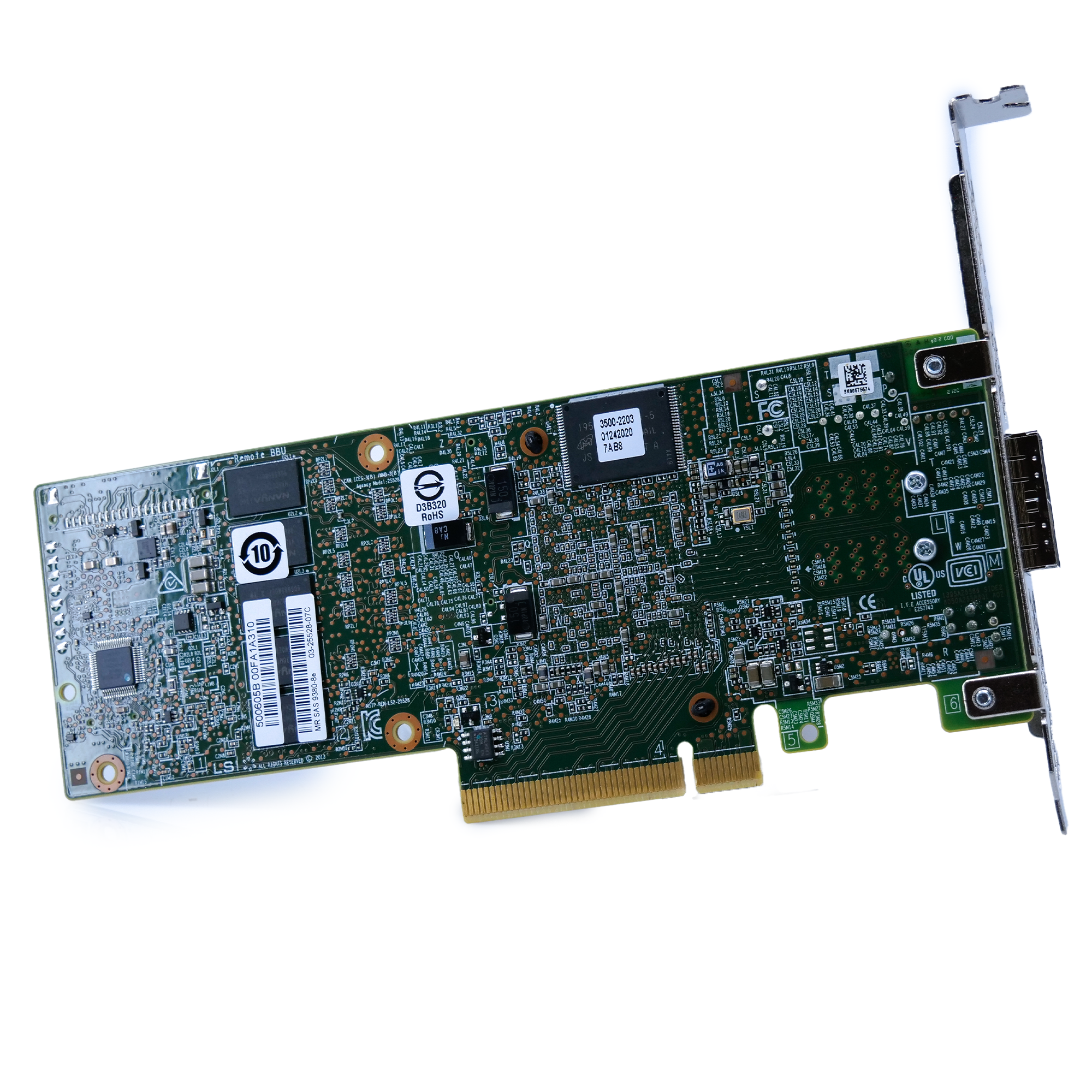 LSI SAS Host Bus Adaptor (HBA) 9201-16e PCIe Gen 2.0 x8 Full Height Refurbished