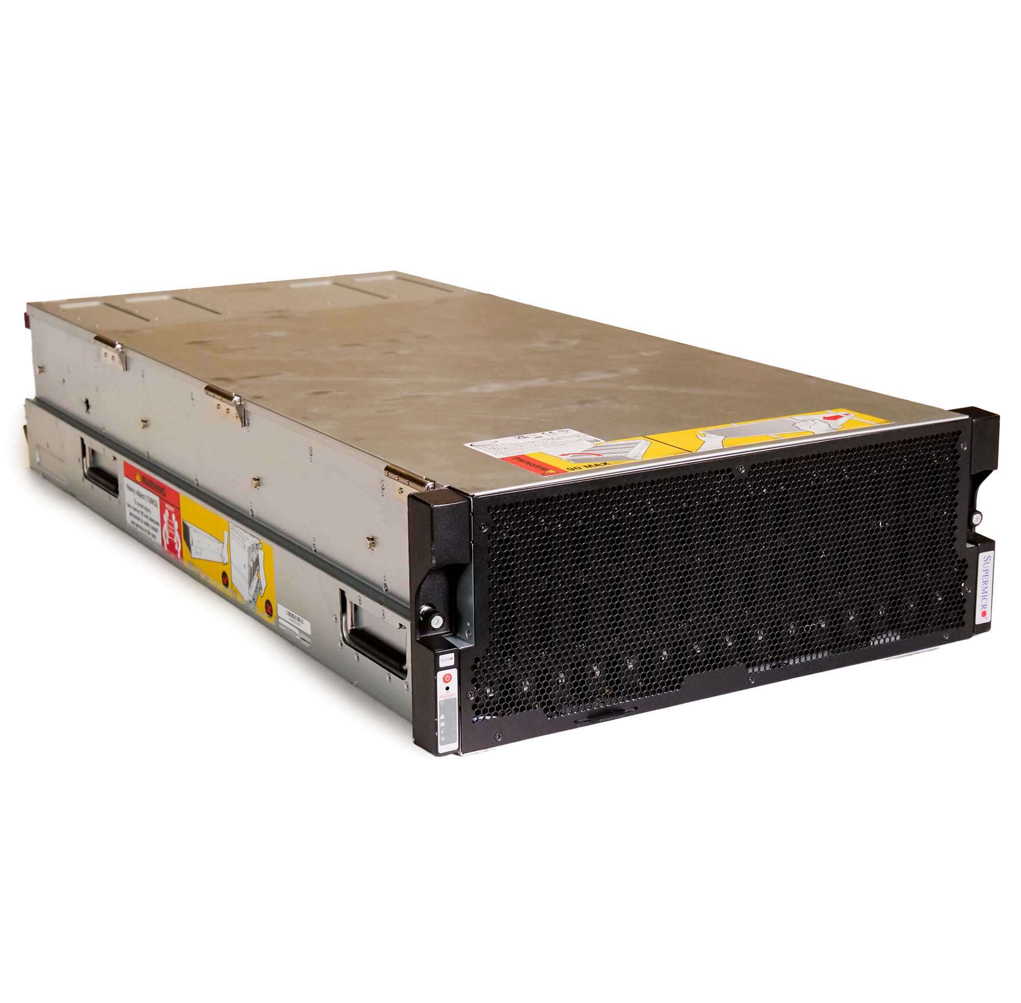 Supermicro SuperChassis 90-Bay SATA/SAS JBOD 4U Rackmount Top-Load Disk Shelf Storage Array 946ED-R2KJBOD | 90-Bay Data Center JBOD Enclosure | Up to 2.5PB