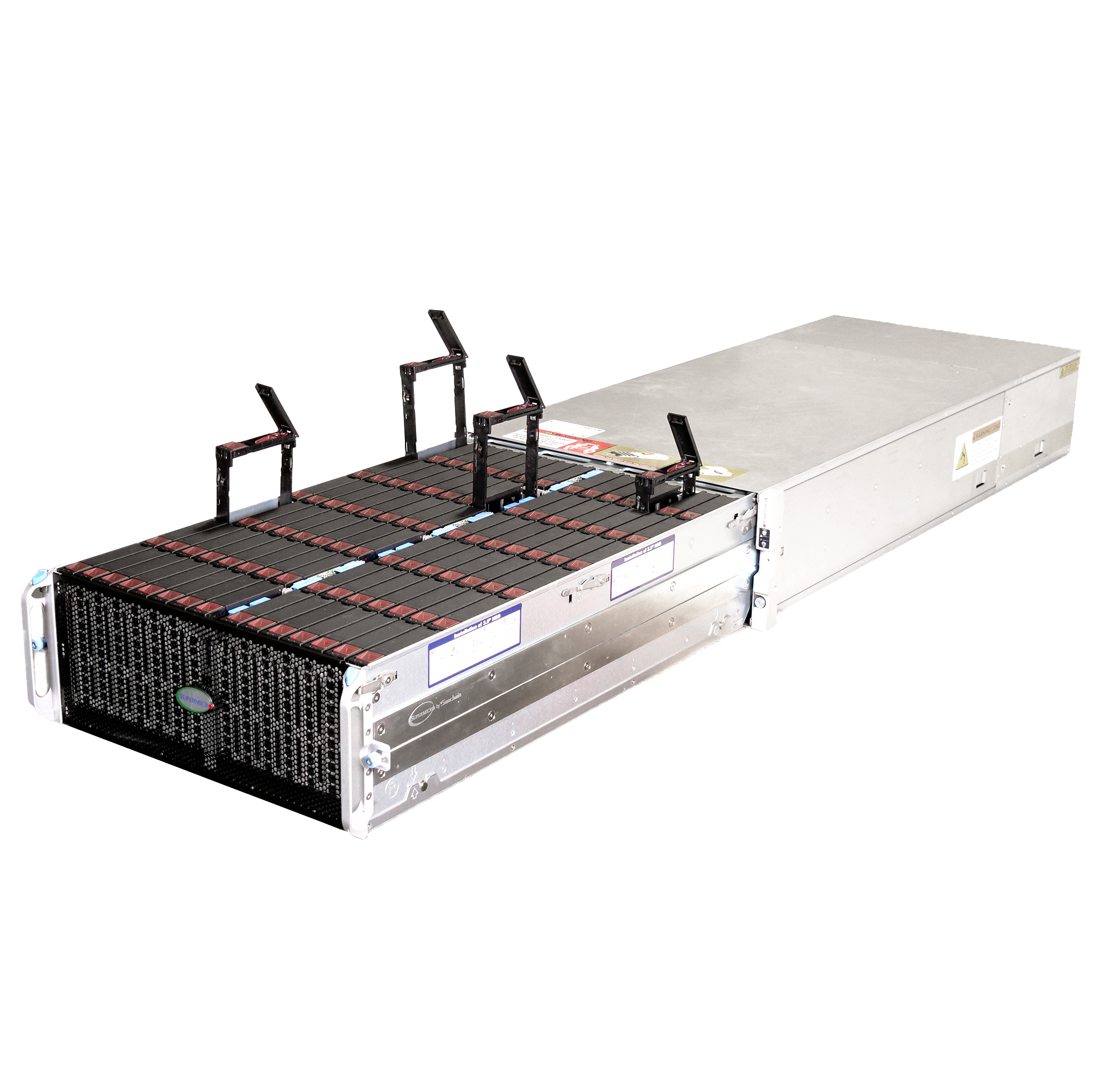 Supermicro SuperChassis 90-Bay SATA JBOD 4U Rackmount Front-Load Disk ...