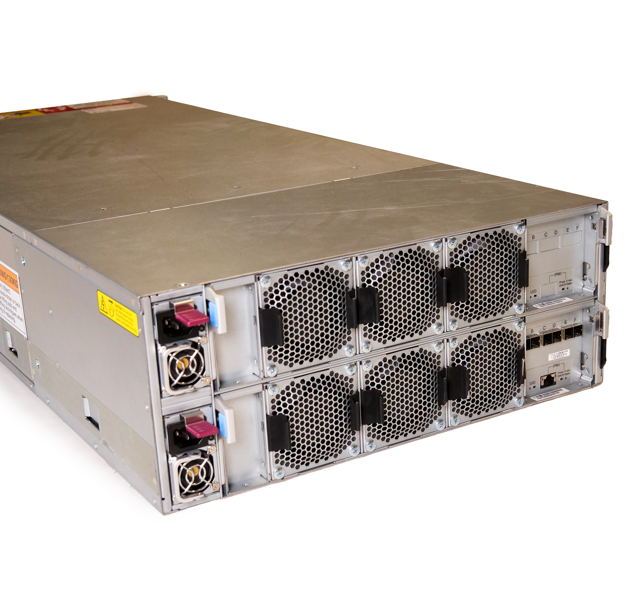 Supermicro SuperChassis 90-Bay SATA JBOD 4U Rackmount Front-Load Disk Shelf Storage Array 947HE1C-R2K05 | 90-Bay Data Center JBOD Enclosure | Up to 2.5PB