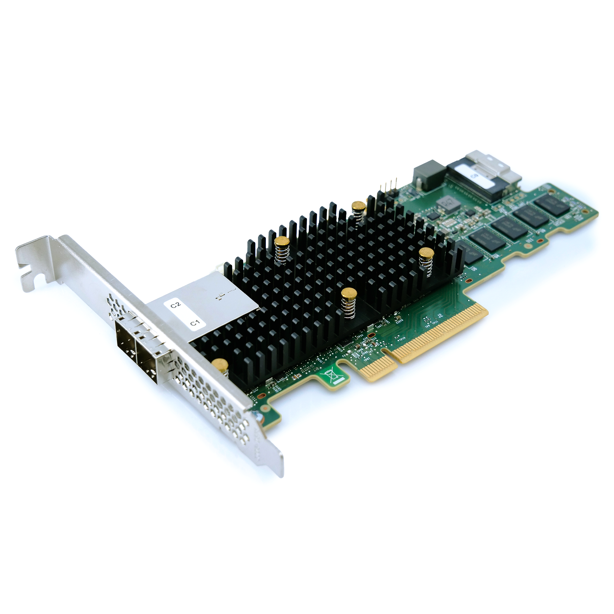 LSI SAS, SATA, NVMe Raid Controller 9580-8i8e PCIe Gen 4.0 x8 16GB/s Full Height Refurbished