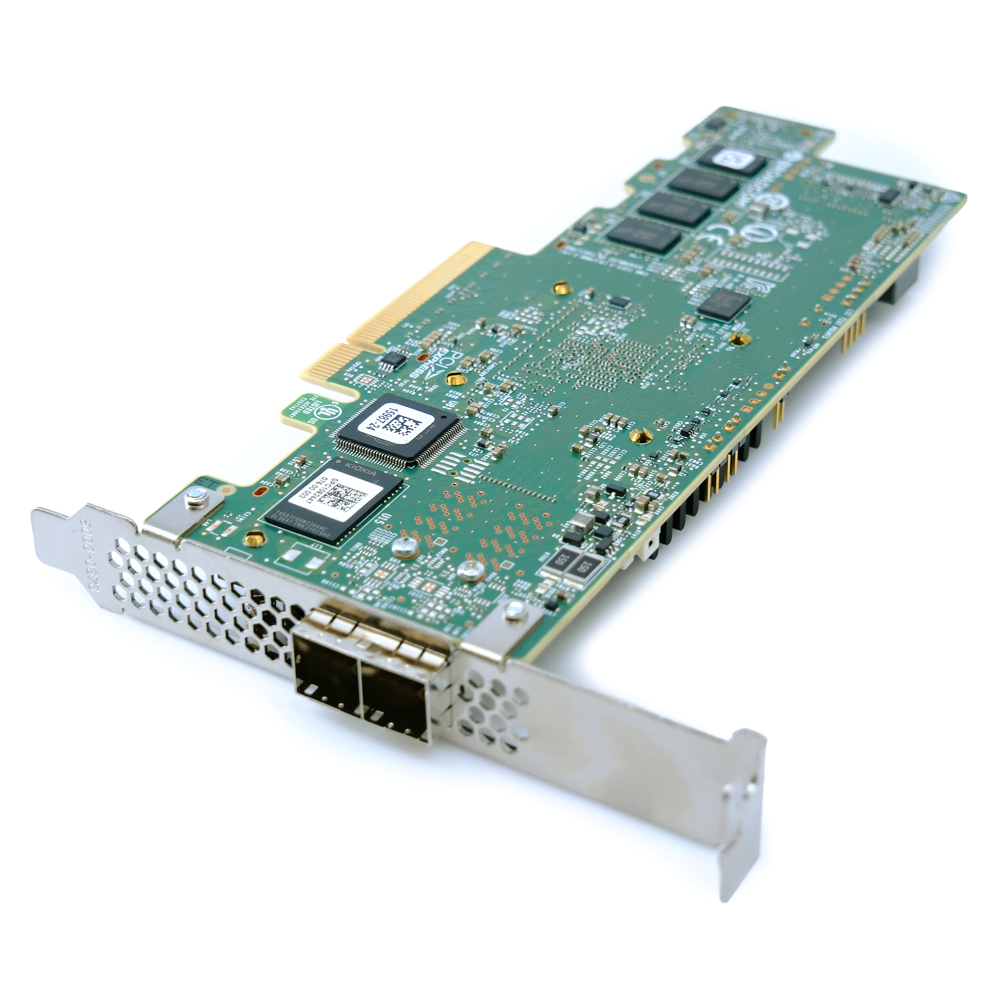 LSI SAS, SATA, NVMe Raid Controller 9580-8i8e PCIe Gen 4.0 x8 16GB/s Full Height Refurbished