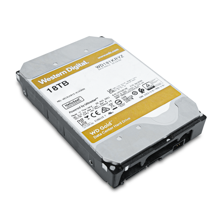 Western Digital Gold WD181KRYZ 01AGBB0 18TB 7.2K RPM SATA 6Gb/s 512e Enterprise 3.5in Refurbished HDD