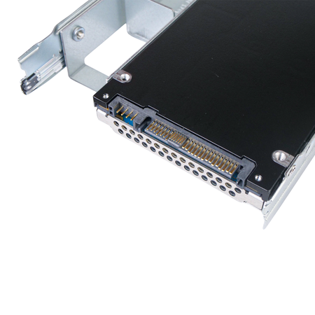 Dell G14 0N85XX 3.84TB 1 DWPD SAS 12Gb/s 3D TLC 2.5in Hybrid Solid State Drive, back bottom connectors view