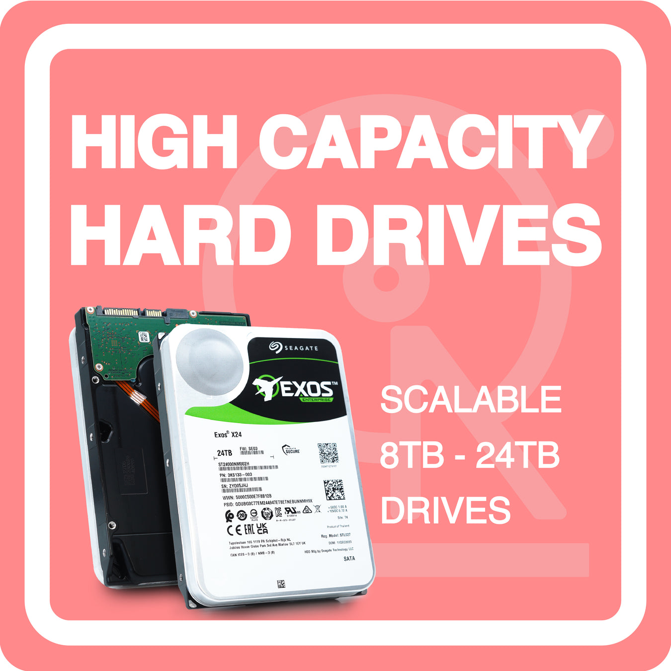 High Capacity Hard Drives Enterprise Server