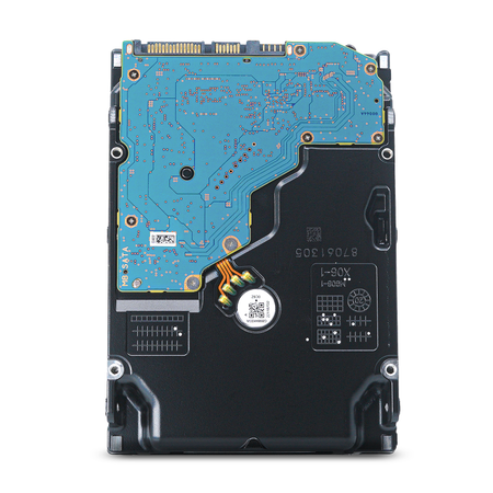 Toshiba MD08 MD08ACA16TR 16TB 7.2K RPM SATA 6Gb/s 512e 3.5" HDD, Back Label View