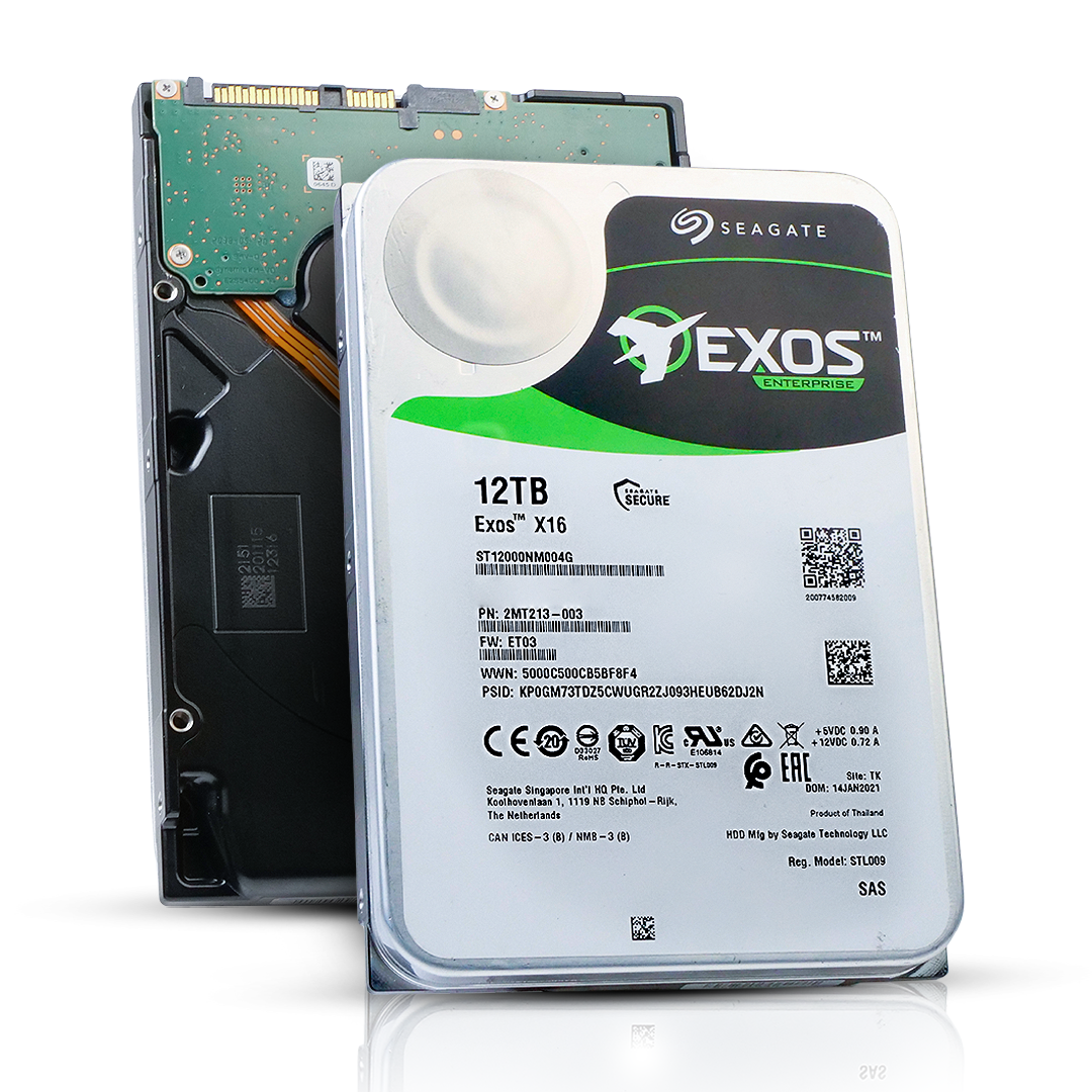 Seagate Exos X16 ST12000NM004G 12TB SAS 3.5 Seagate Exos X16 ST12000NM004G 12TB SAS 3.5