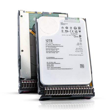 HP Generation 8 P44753-001 MB012000JYCJF 12TB 7.2K RPM SAS 12Gb/s 512e 256MB 3.5in Refurbished HDD