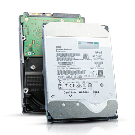 HP/HGST Ultrastar He10 HUH721010AL5204 0F27373 10TB 7.2K RPM SAS 12Gb/s 512e 256MB 3.5in Refurbished HDD