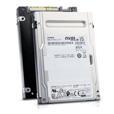 Kioxia CM6-R KCM6XRUL15T3 15.36TB NVMe PCIe Gen 4.0 U.3 2.5" SSD, Combine View