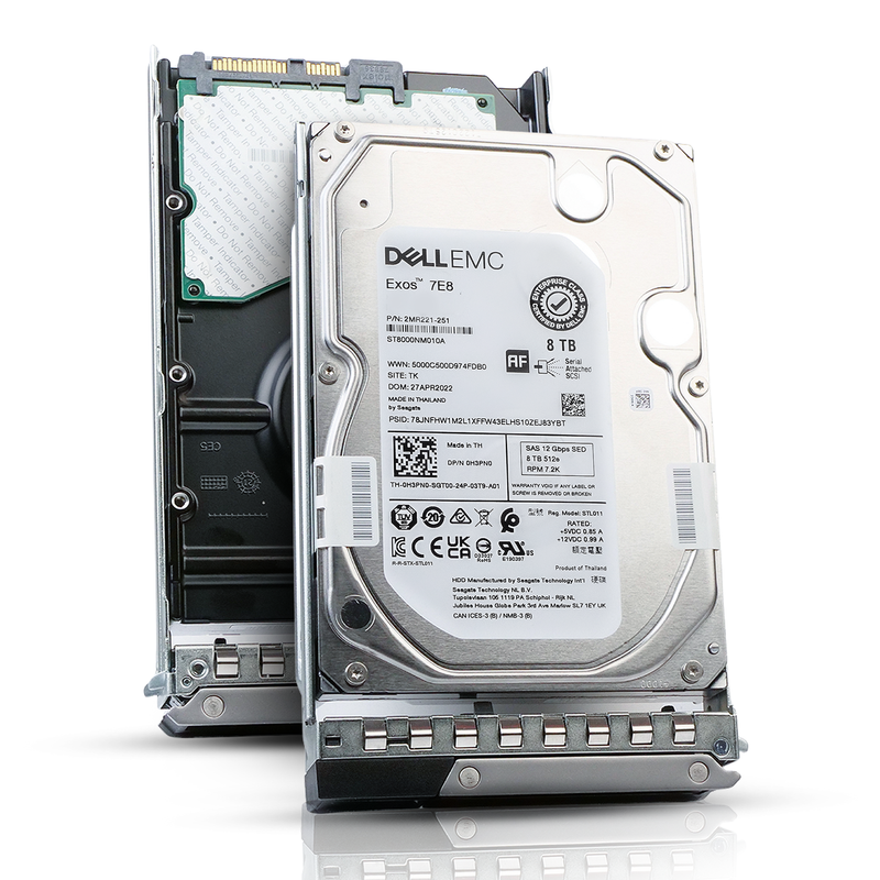 Dell G14 0H3PN0 8TB 7.2K RPM SAS 12Gb/s 512e 256MB 3.5in HDD