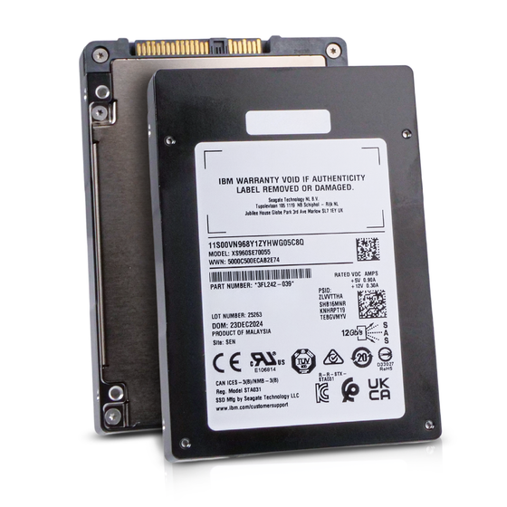 IBM/Seagate XS960SE70055 960GB SAS 12Gb/s 2.5" Enterprise SSD, Combine view