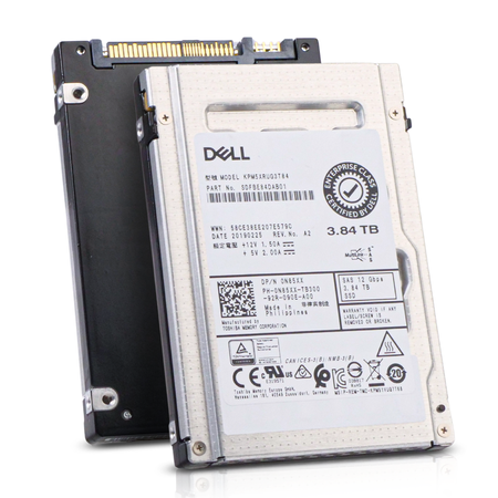 Kioxia/Dell PM5-R KPM5XRUG3T84 3.84TB 1 DWPD SAS 12Gb/s Read Intensive 3D TLC 2.5in SSD