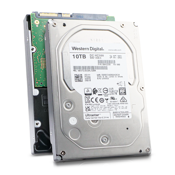 Seagate Exos X16 ST10000NM002G 10TB 7.2K RPM SAS 12Gb/s 512e 256MB 3.5in Refurbished HDD
