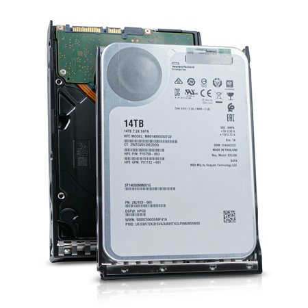 HP Generation 11 MB014000GWZGV P15759-003 14TB 7.2K RPM SATA 6Gb/s 256MB 3.5in Refurbished HDD